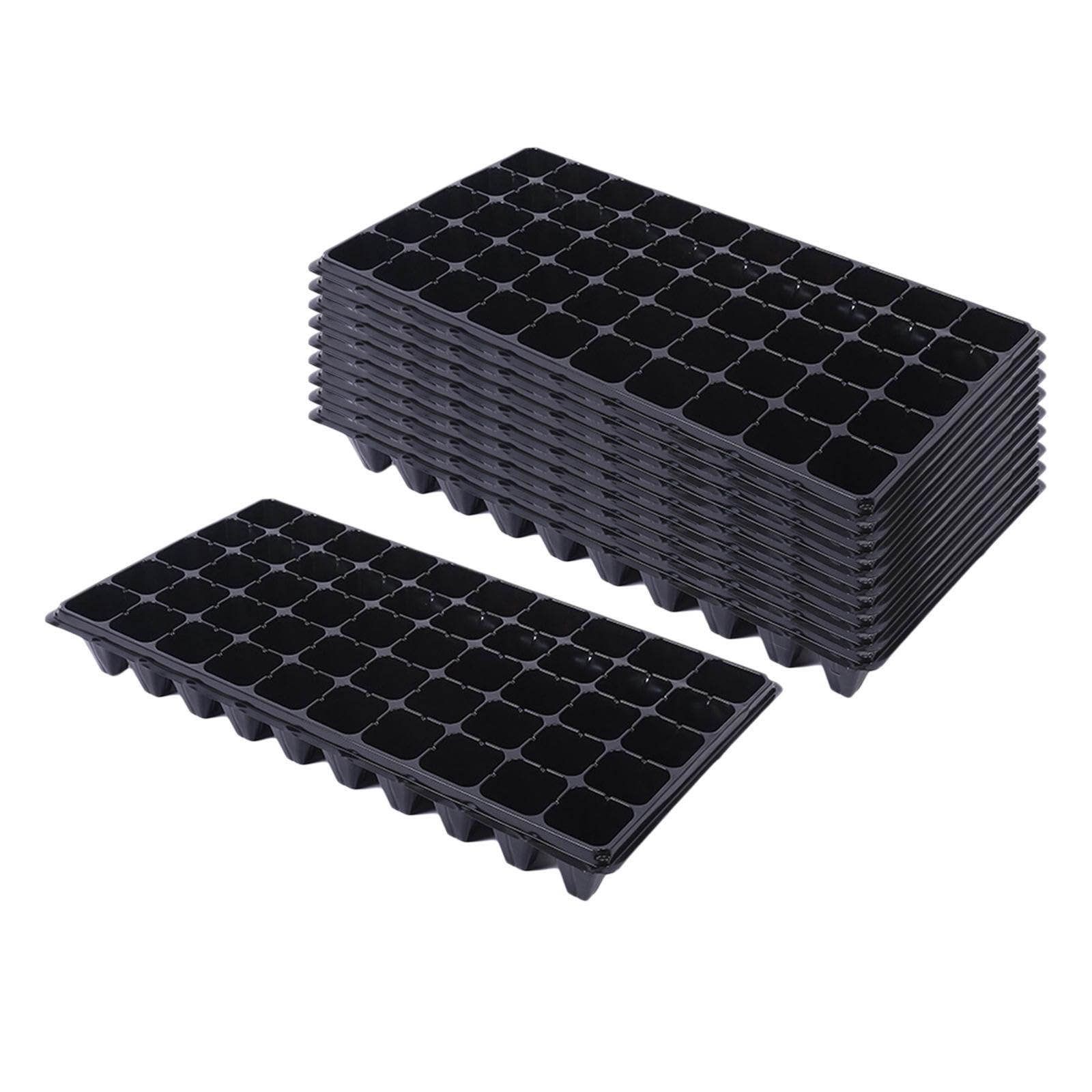 Vassoi per la Semina Facili da Usare e progettati in Modo efficiente per promuovere la Crescita nelle Serre domestiche. Le Dimensioni Sono 54 cm x 28 cm / 21,26 Pollici x, 150 g, 540x280mm