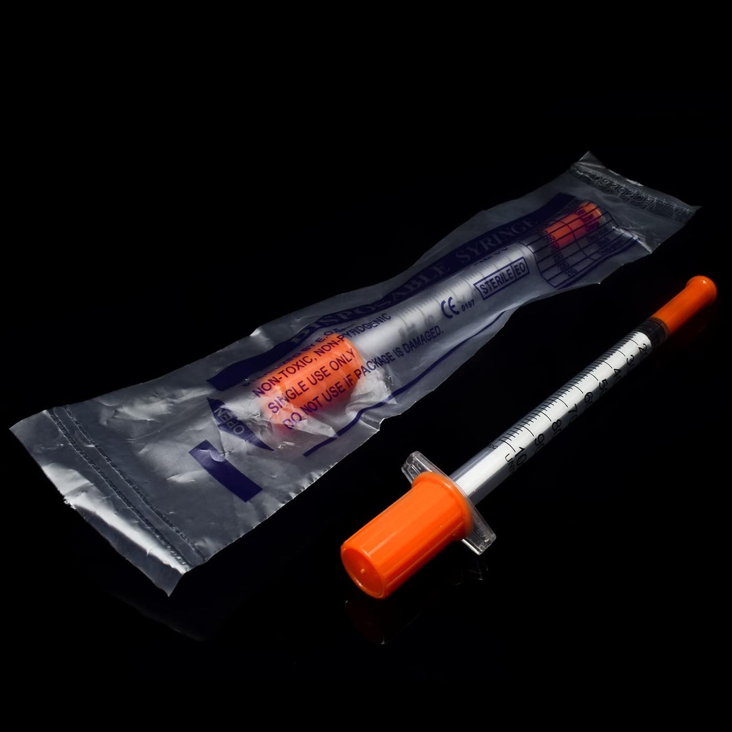 100 Pack U-100 1ML with 31 Ga 1/4 Inch,Individually Sealed,1.0 milliliters — Amazon image 5