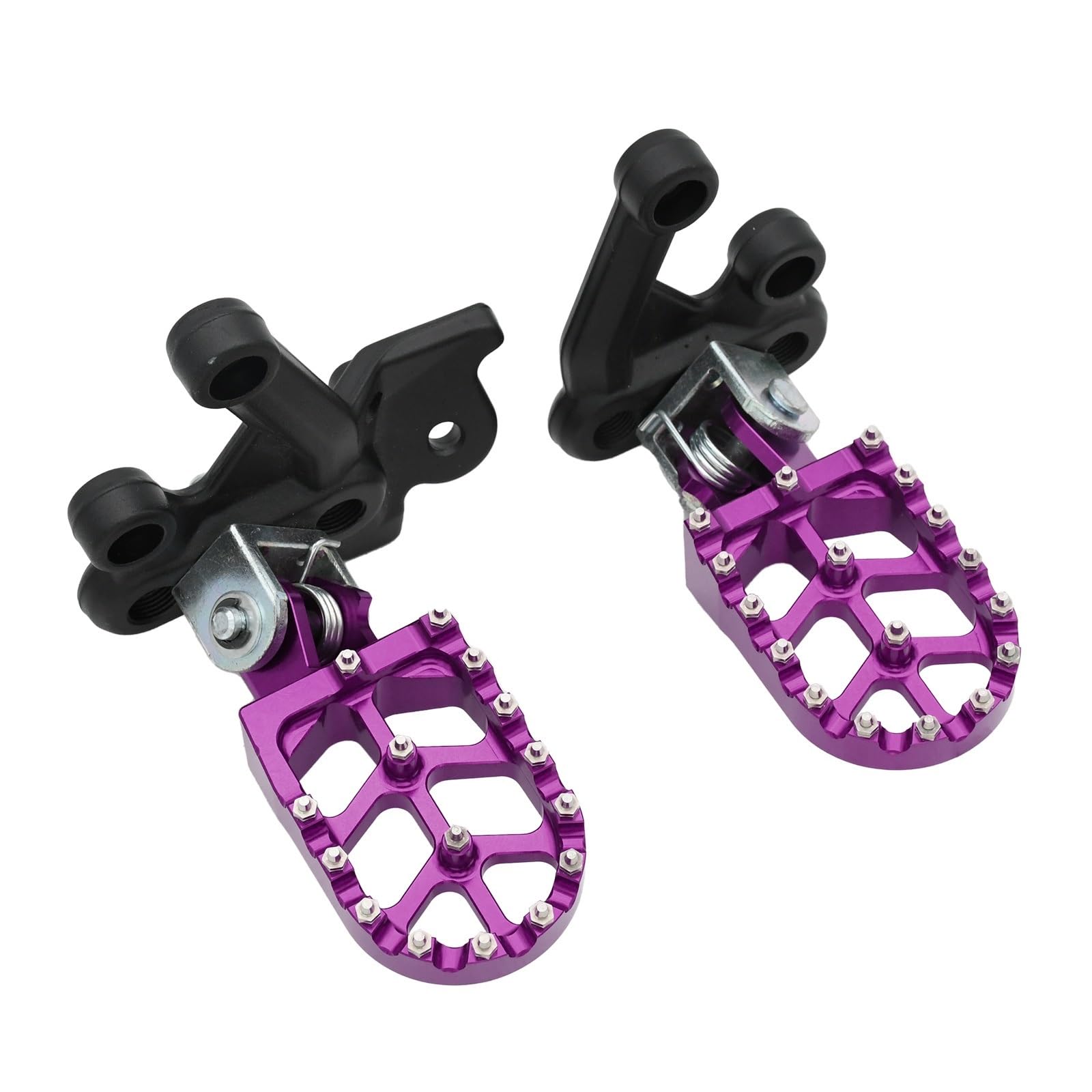 Compatible con estriberas de Aluminio for Motocicletas eléctricas de Motocross Light Bee X y S, estriberas for Pedales(Red)