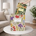 Sancha Tea Boutique, Golden Meadow Collection, Luxury Tea Gift Box, Chamomile, Lavender, Peppermint & Oolong Assortment, Premium Loose Leaves, 350g gallery image