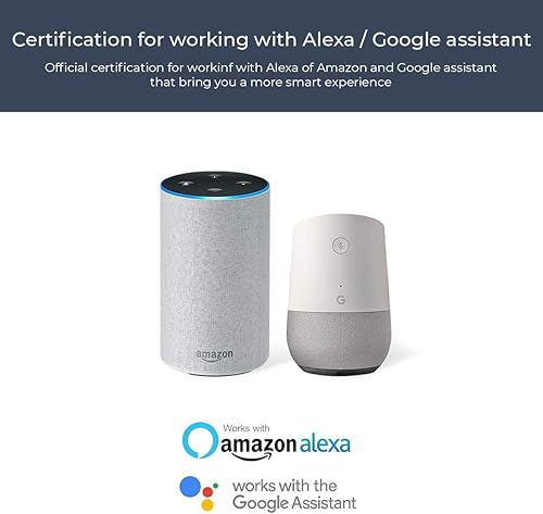 Miniatura 5 de eco4life - Enchufe inteligente, mini salida WiFi, compatible con Alexa y Google Home, control de voz, control remoto de aplicación en cualquier