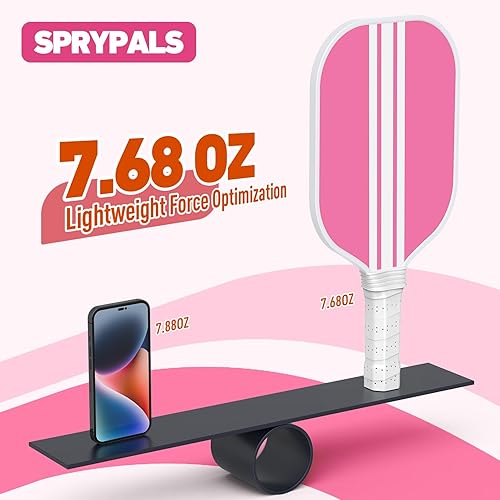 Miniatura 6 de Juego de palas de pickleball aprobadas por USAPA, con superficie de fibra de vidrio, juego de 24 con 4 bolas de pickleball, 24 toallas de