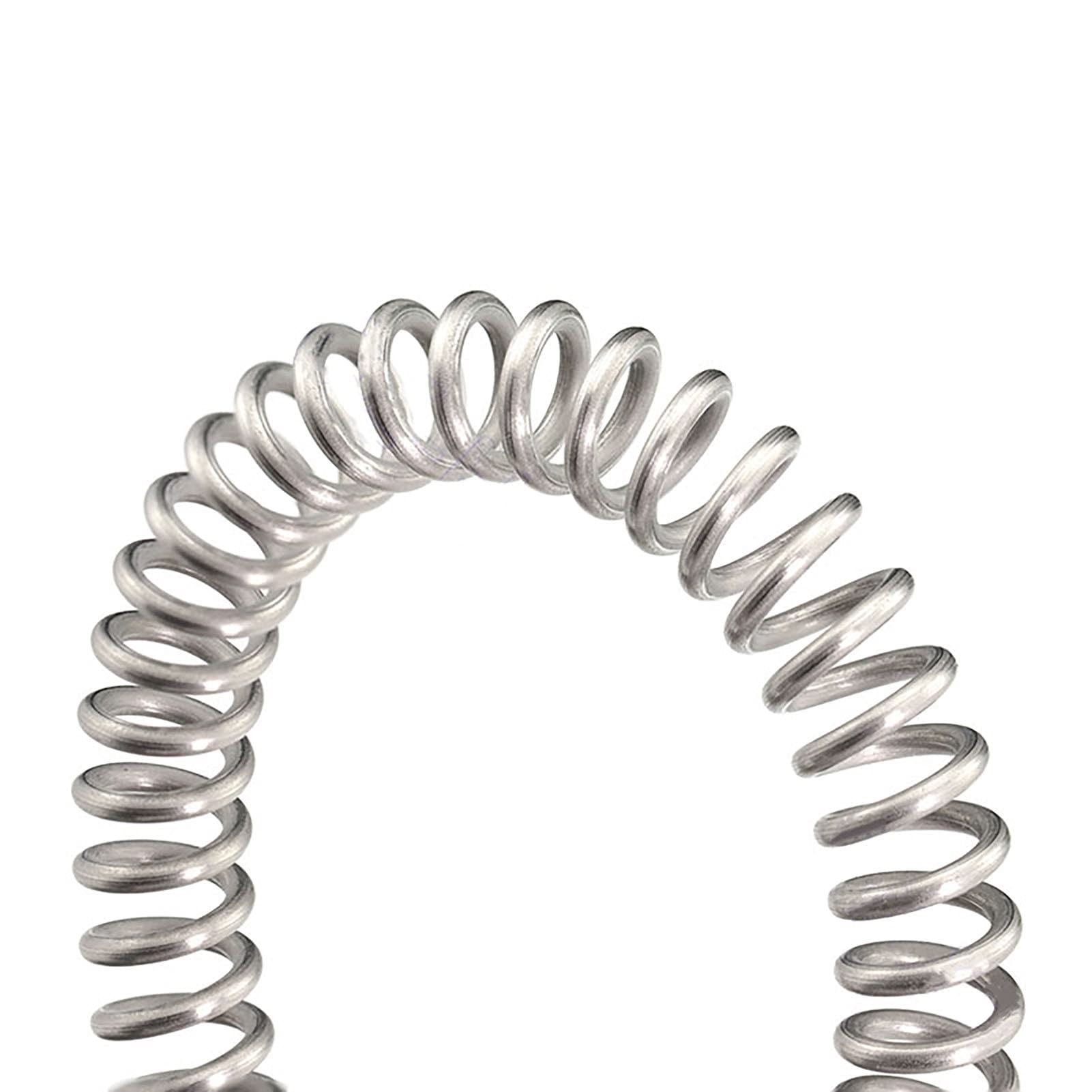5 Molle A Compressione In Acciaio Inox 304 - Filo 1mm, D.E. 7mm, Lunghezza 60-100mm - Kit Multiuso