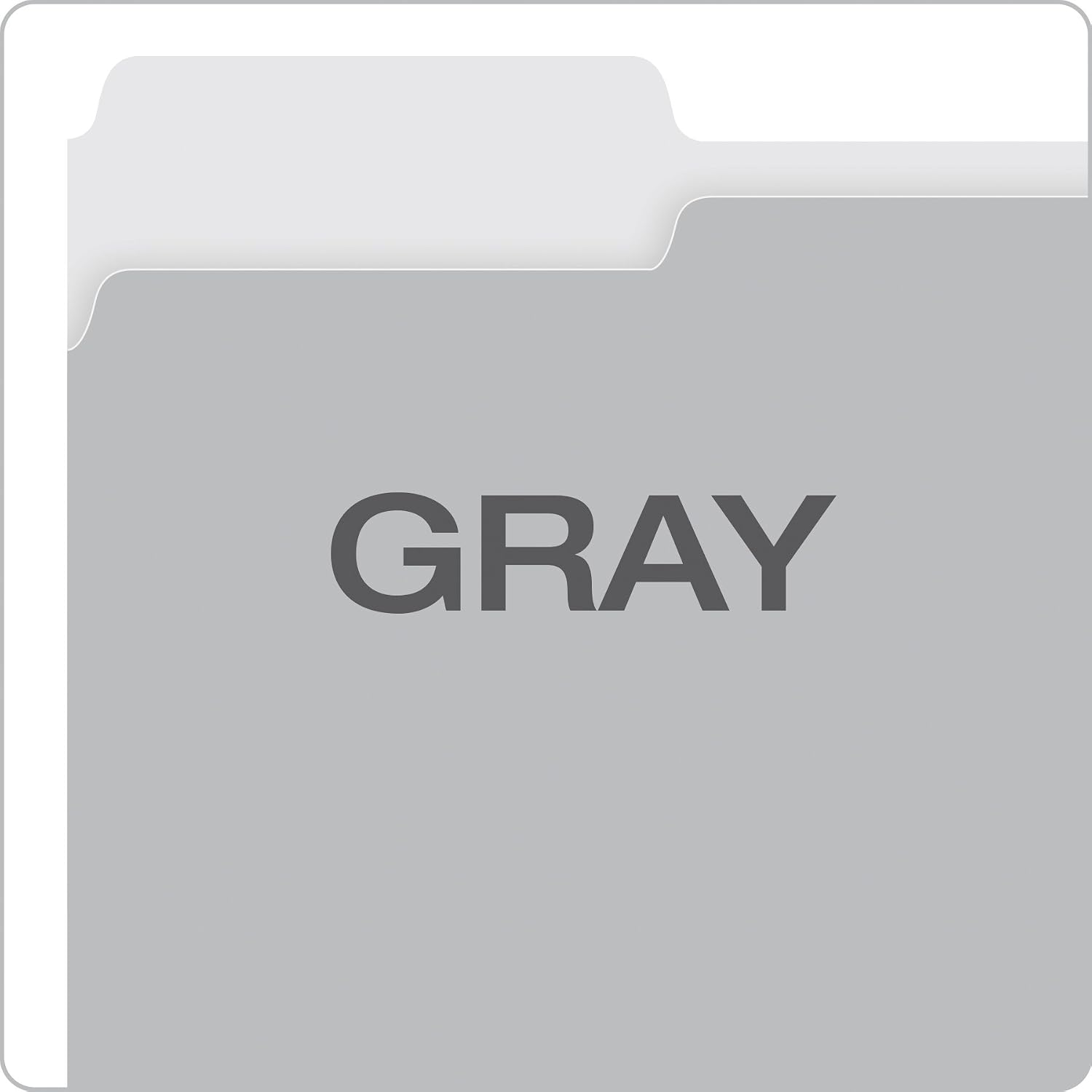 Pendaflex File Folders, 100 Pack, Durable Gray Folders, Letter Size (8.5" x 11"), 3 Tabs for Easy Labeling, Neutral Aesthetic Organization Essentials for Home, Office & School image 4
