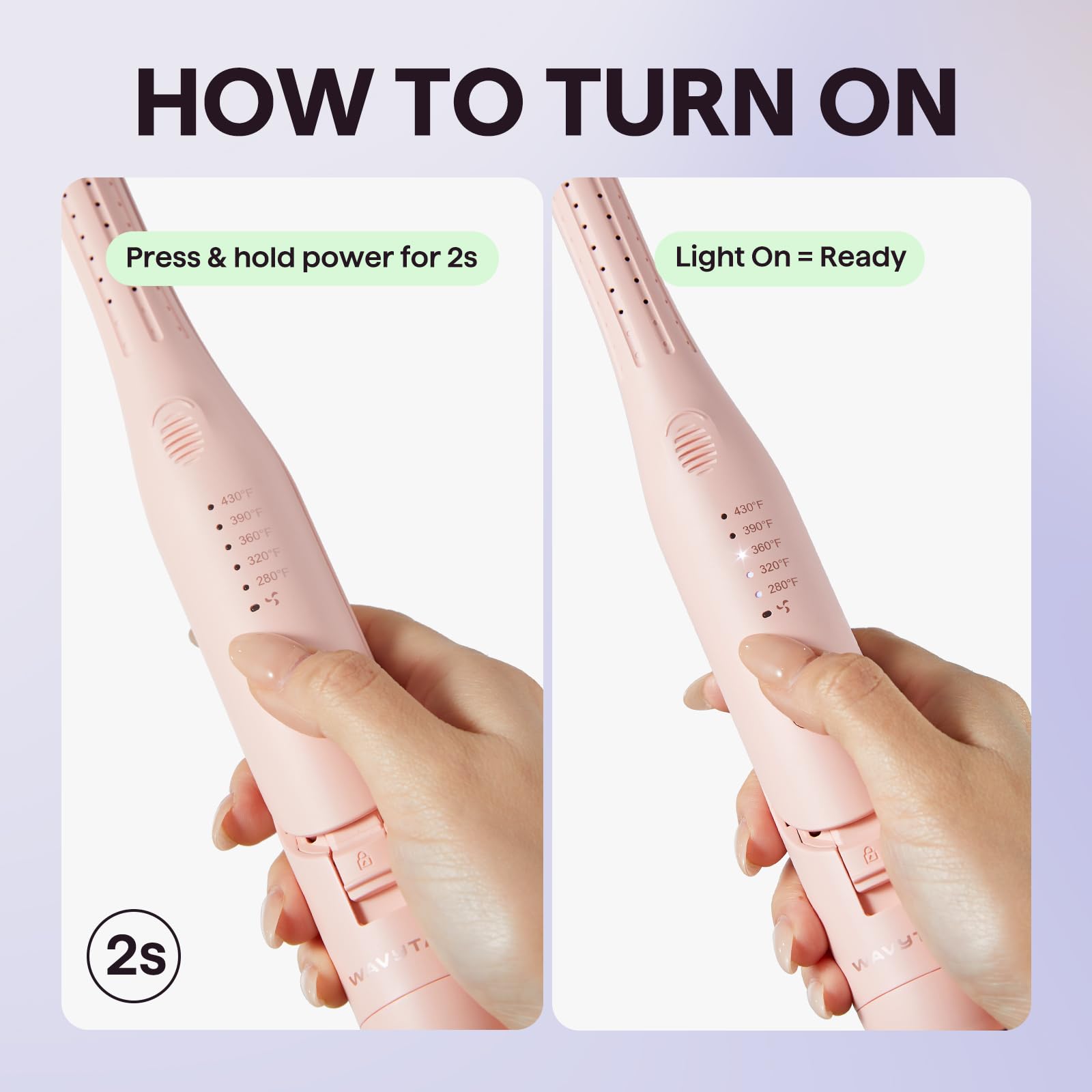 Amazon.co.jp: Wavytalk ヘアアイロン ミニ 2way ストレート＆カール