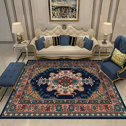 QWEASDZX Alfombra de Sala nórdica Manta de Cama de Pelo Largo Sala de Estar Mesa de Centro Alfombra Alfombra de Dormitorio Alfombra Antideslizante Alfombra de Sala de Estar 160x230cm