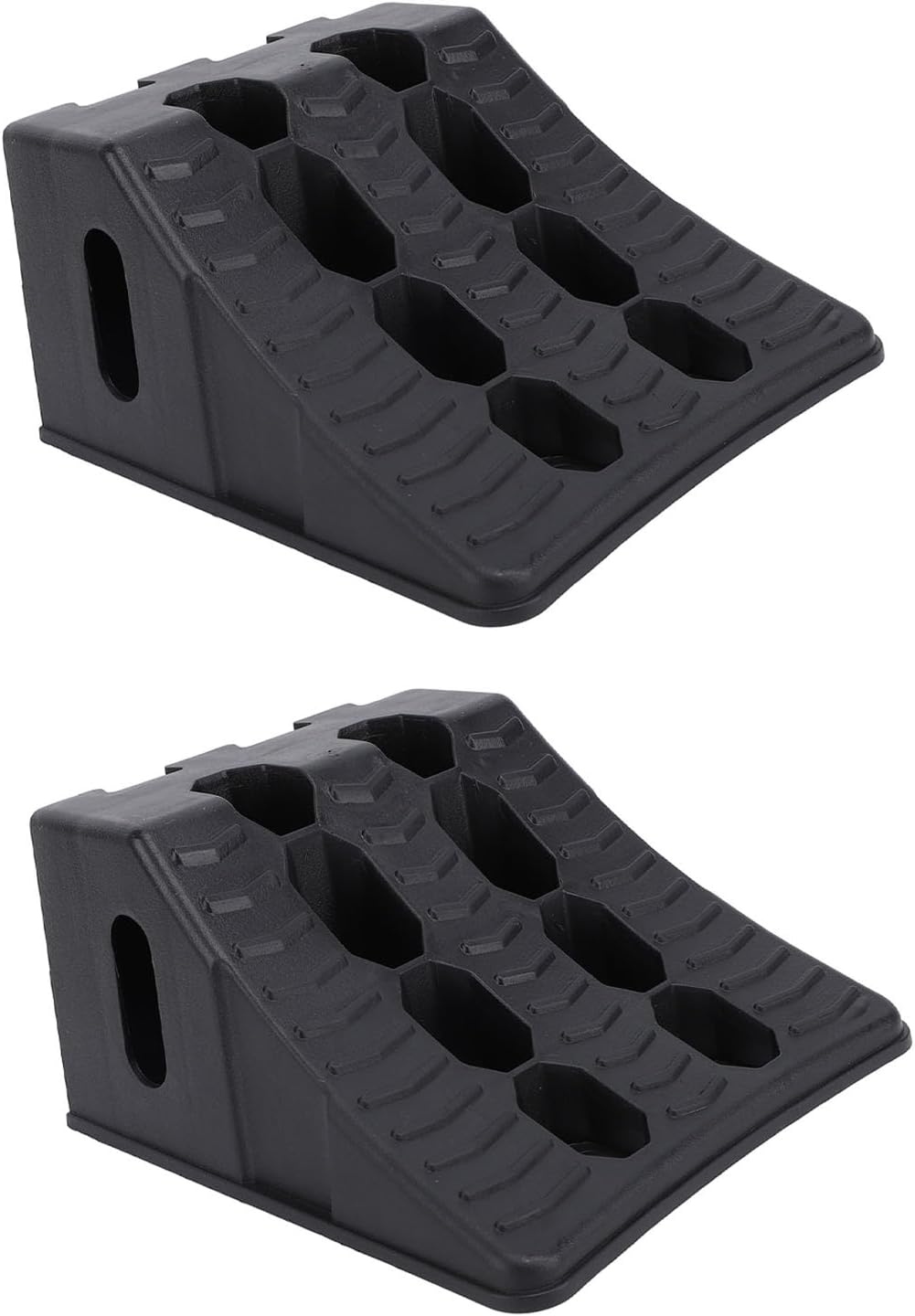 Tbest Heavy Duty Wheel Chock Anti Slip Stability RV Trailer