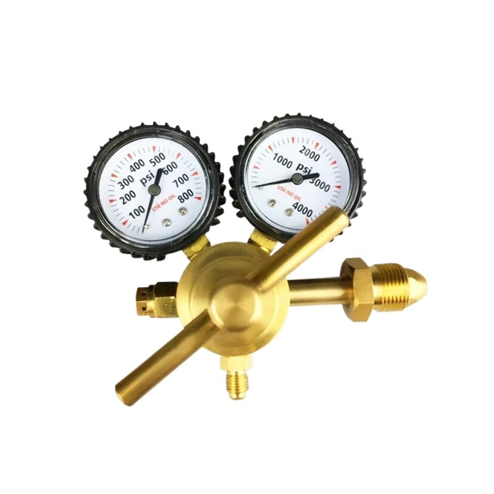 Vmvud Cga580 Pressure, All Copper Anti-Drop Nitrogen, Oxygen Pressure Reducing Valve, Pressure Gauge, Nitrogen Pressure Reducer