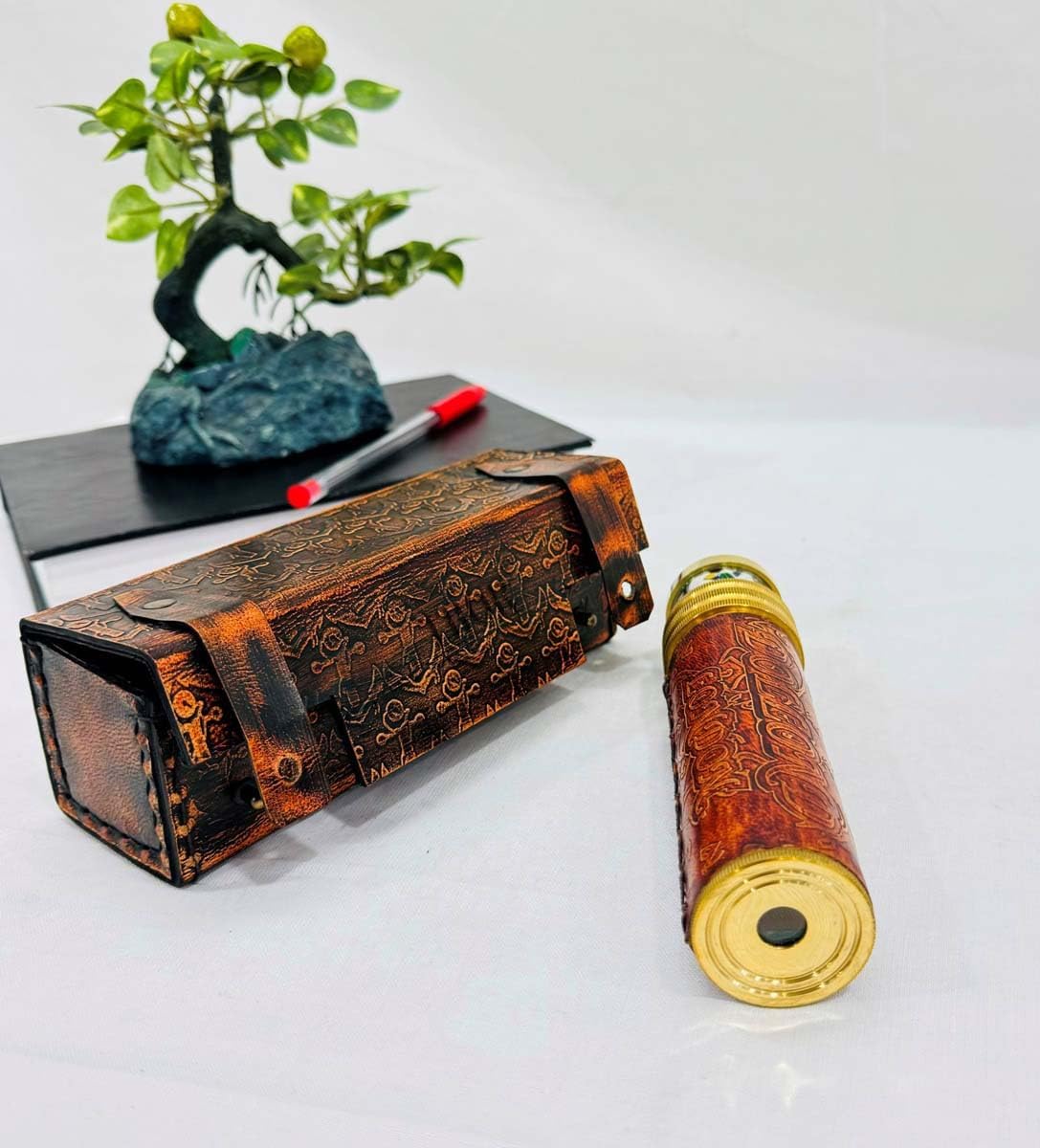 THOR INSTRUMENTS Dolland London Handmade Kaleidoscope Brass Kaleidoscope Educational Vintage Collection | Birthday | Any Occasion Gift for Kids