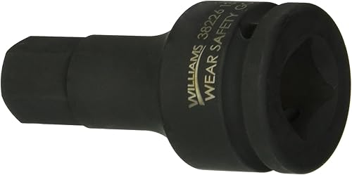 Miniatura 19 de Williams JHW35824 - Destornillador hexagonal de impacto de 3/4 pulgadas, 0.945 in