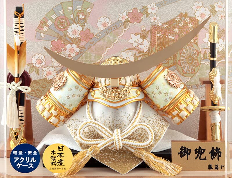 Amazon | 五月人形 伊達政宗 コンパクト 兜ケース飾り 兜飾り 藤翁作