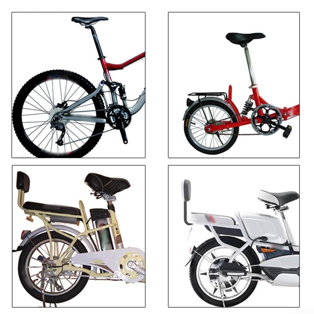 BlissfulAbode Bracciolo di sicurezza per seggiolino per bicicletta per bambini, maniglia posteriore per MTB (M)