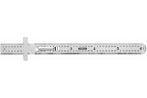 A General Tool, but a Great One: 6-Inch Flex Precision Stainless Steel Ruler, Chrome