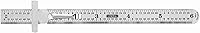 Vista 1 de General Tools Regla de acero inoxidable de precisión flexible 3001 de 6 pulgadas, cromo