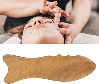 ZWMBYN Gua Sha – Ferramenta de massagem de madeira, Gua Sha, ferramentas de massagem facial corporal, tábua de madeira para raspagem de guasha para spa e acupuntura, ferramenta raspadora muscular
