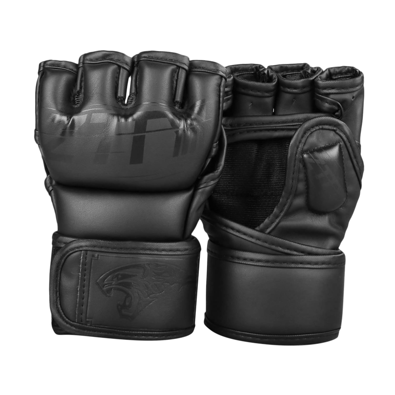Guantes MMA de boxeo VANZACK transpirables y ajustables para sparring de PU 8