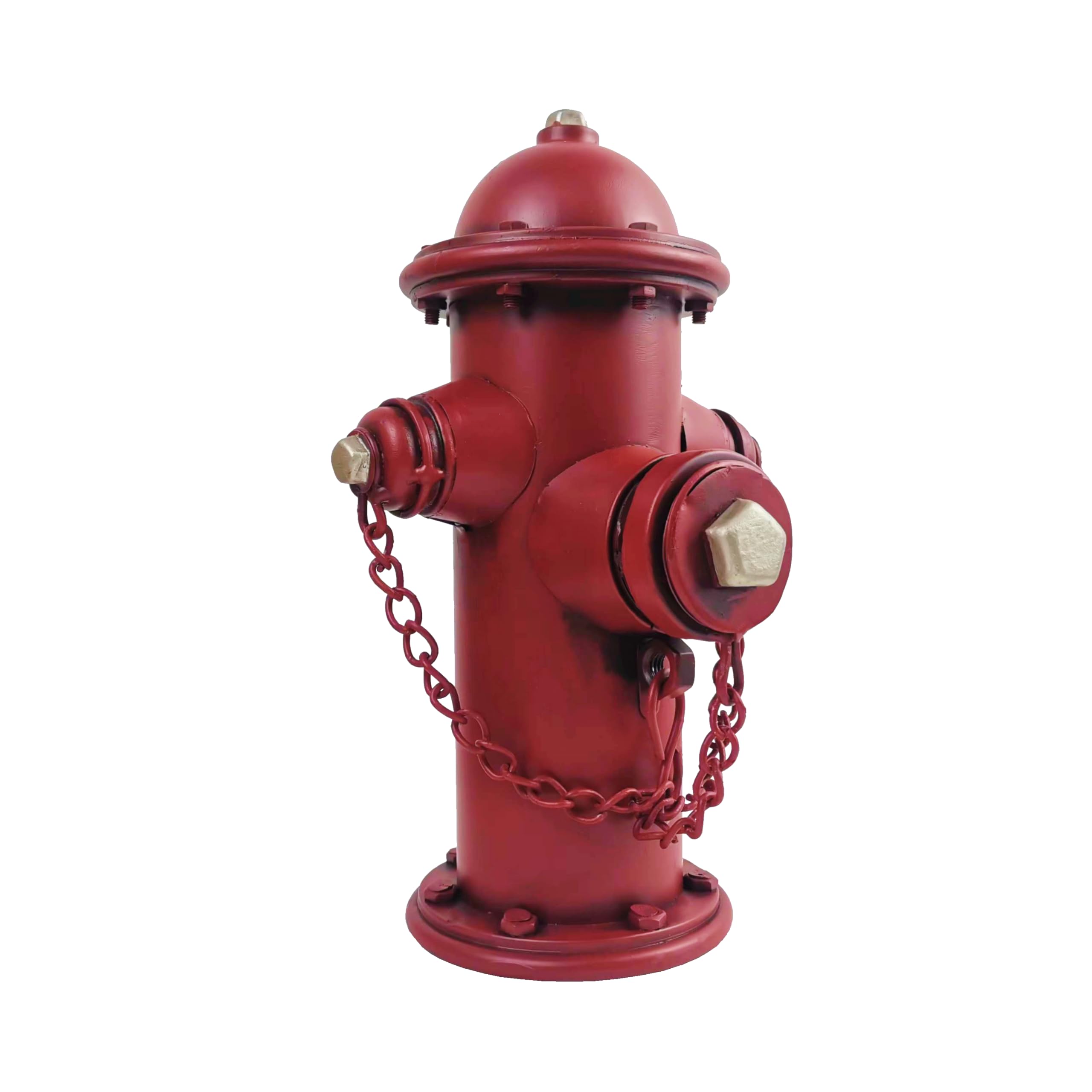 PARSAHO Fire Hydrant Model Money Bank Home Ornaments Figurines Iron Coin Bank Money Saving Piggy Bank Vintage Miniature Figurines Home Decoration