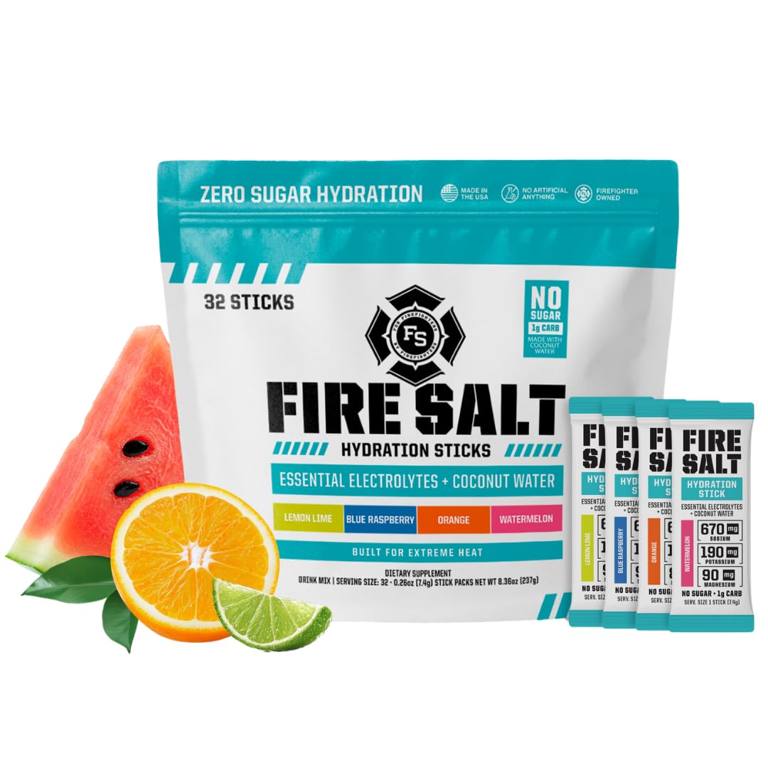Fire Salt Variety Pack Electrolyte Hydration Sticks