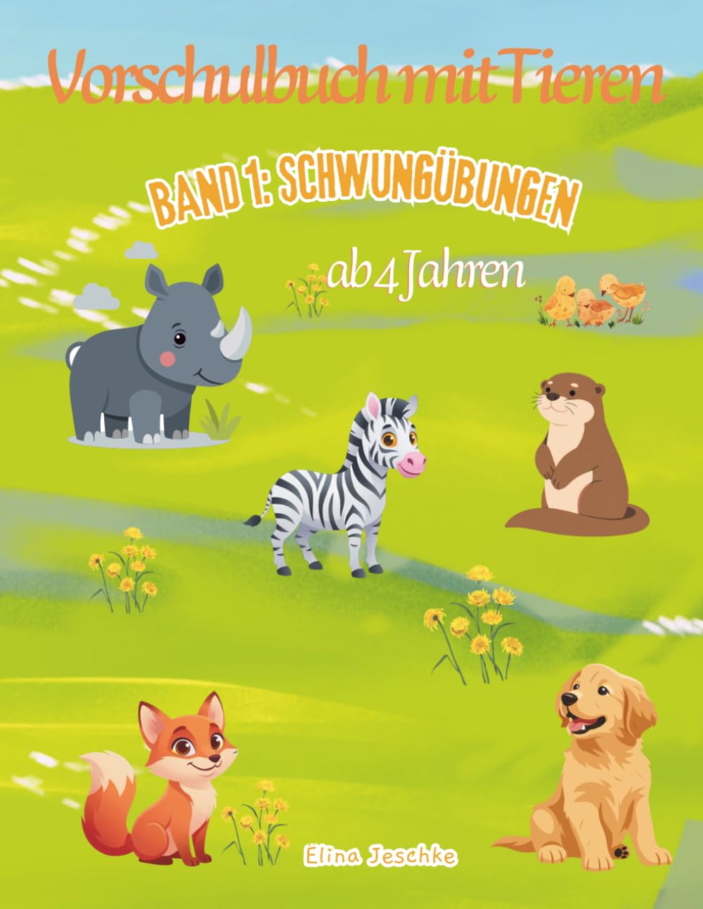 Vorschulübungen mit Tieren: Band 1 Schwungübungen