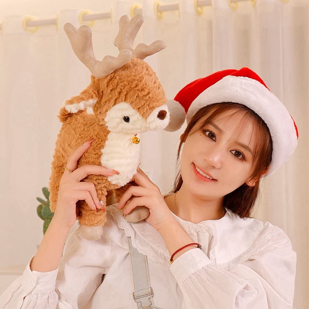 Amazon.co.jp: クリスマスのぬいぐるみ、かわいいクリスマスエルク