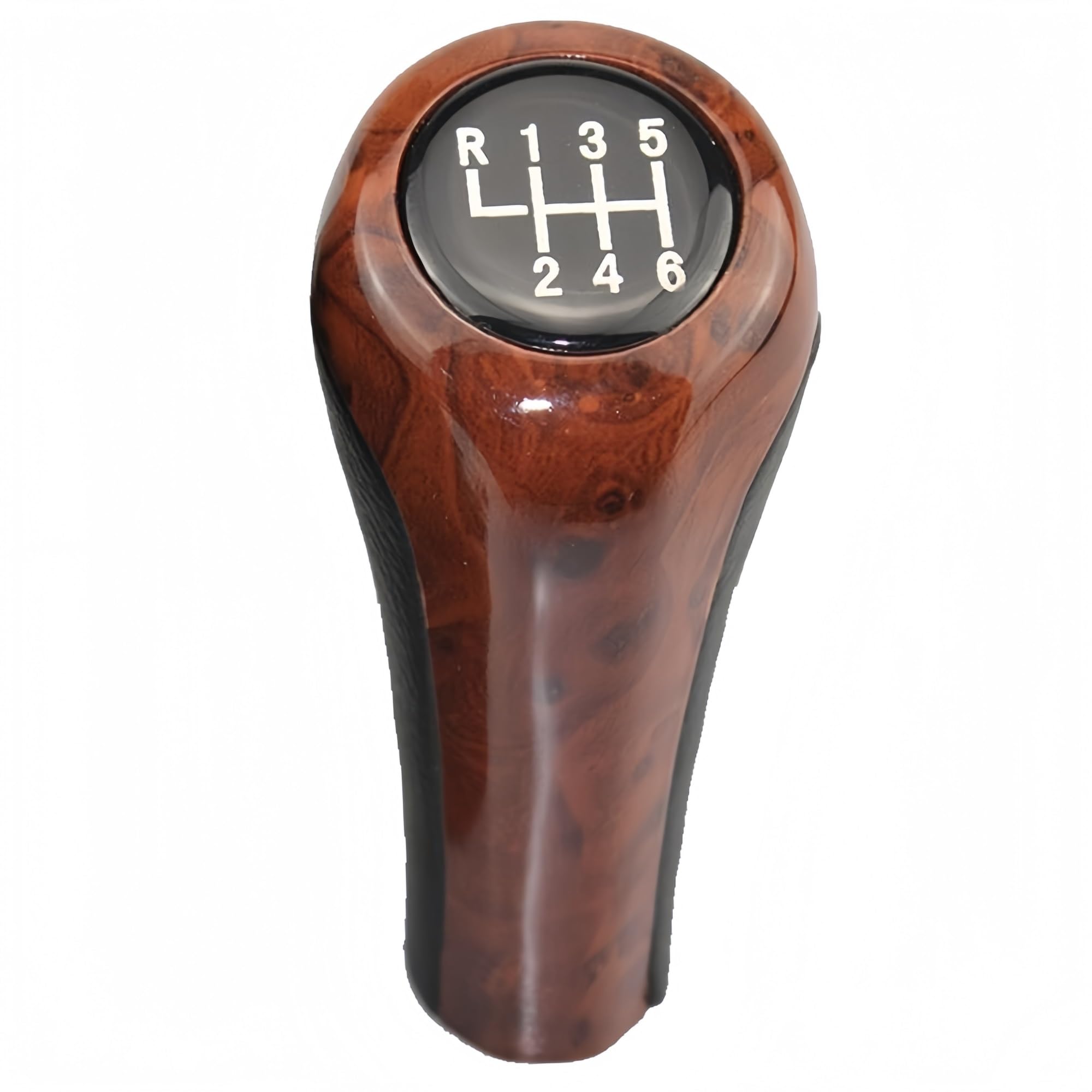Jeocoai 6 Car Gear Knob For Bmw 1 3 5 Series For E30 E32 E34 E3 E39 E4 E53 E60 E63 E83 5/ For Speed Car Gear Shift Knob Lever(6)