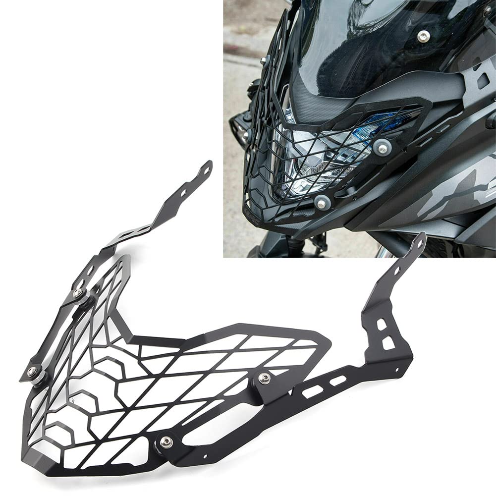 Bacar CNC Aluminum Headlight Grille Cover Headlight Protector Grille Guard Cover for HONDA CB500X 2019 2020 2021