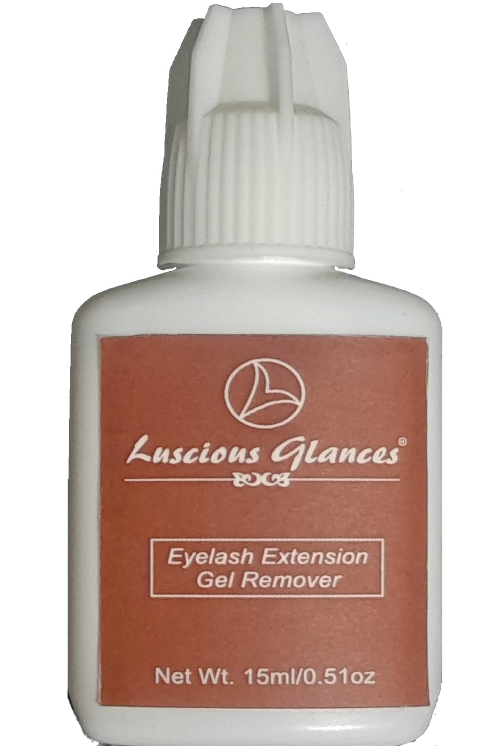 Luscious Glances Professional Lash Gel Remover 15 ML - Effective and Gentle Eyelash Extension Gel Remover - Maintain Natural Lashes Safely and Irritation-Free-image-2