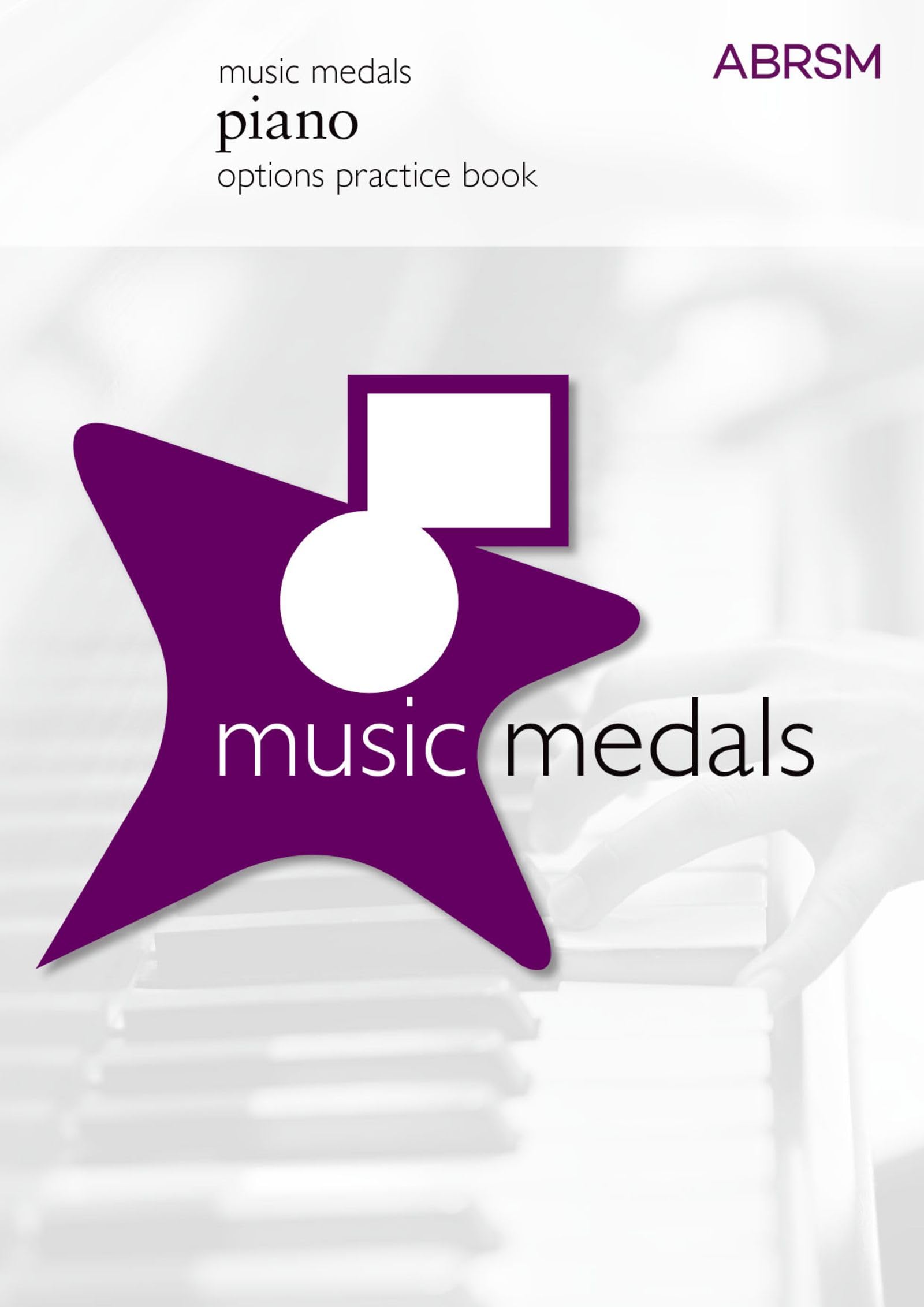 Music Medals Piano Options Practice Book (ABRSM Music Medals)