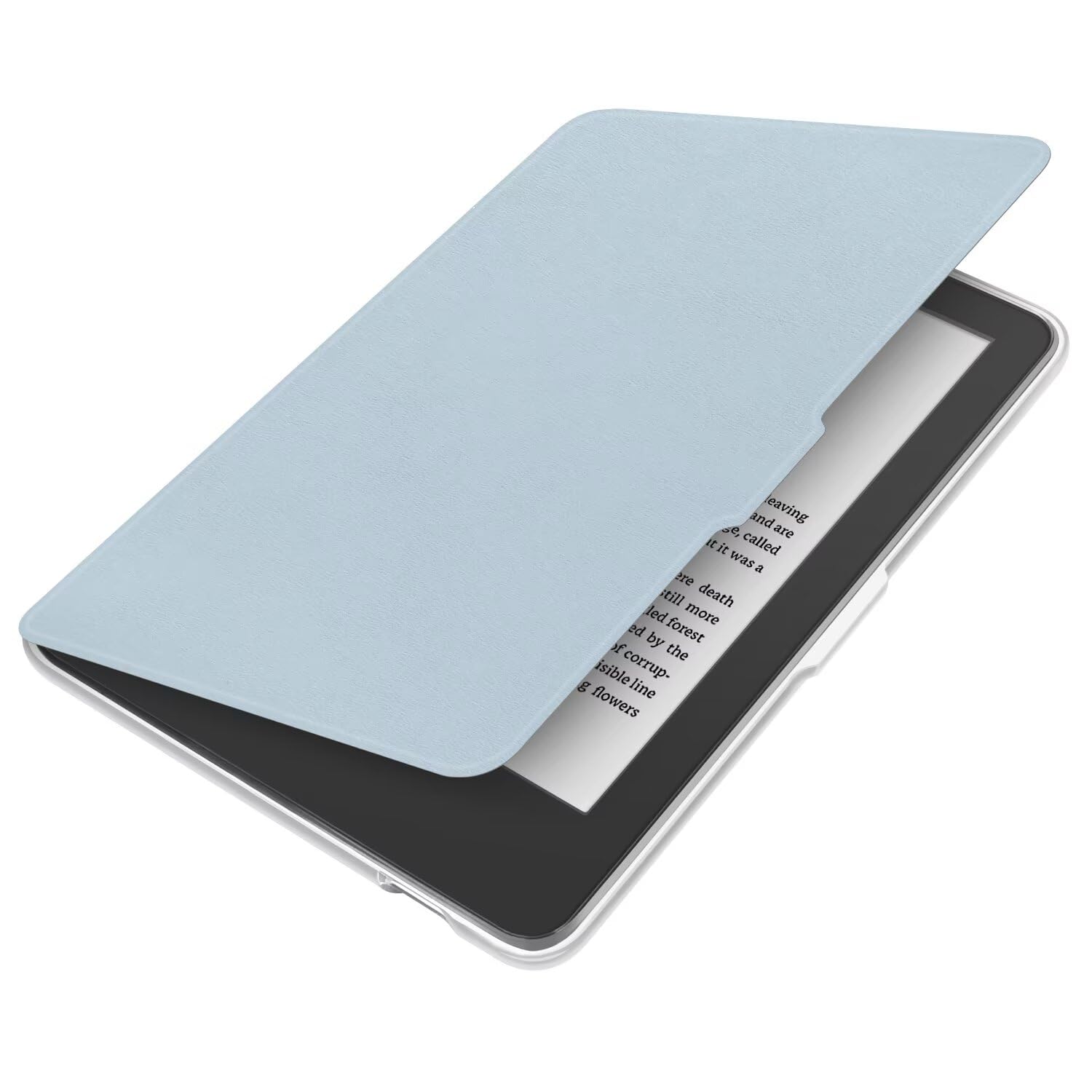 Magnetic Detachable Case Case for 6" Kobo Clara 2E 2022 Released, Ultra Clear Soft Flexible Transparent Acrylic Back Cover with Auto Sleep/Wake for Kobo Clara 2E — view 2