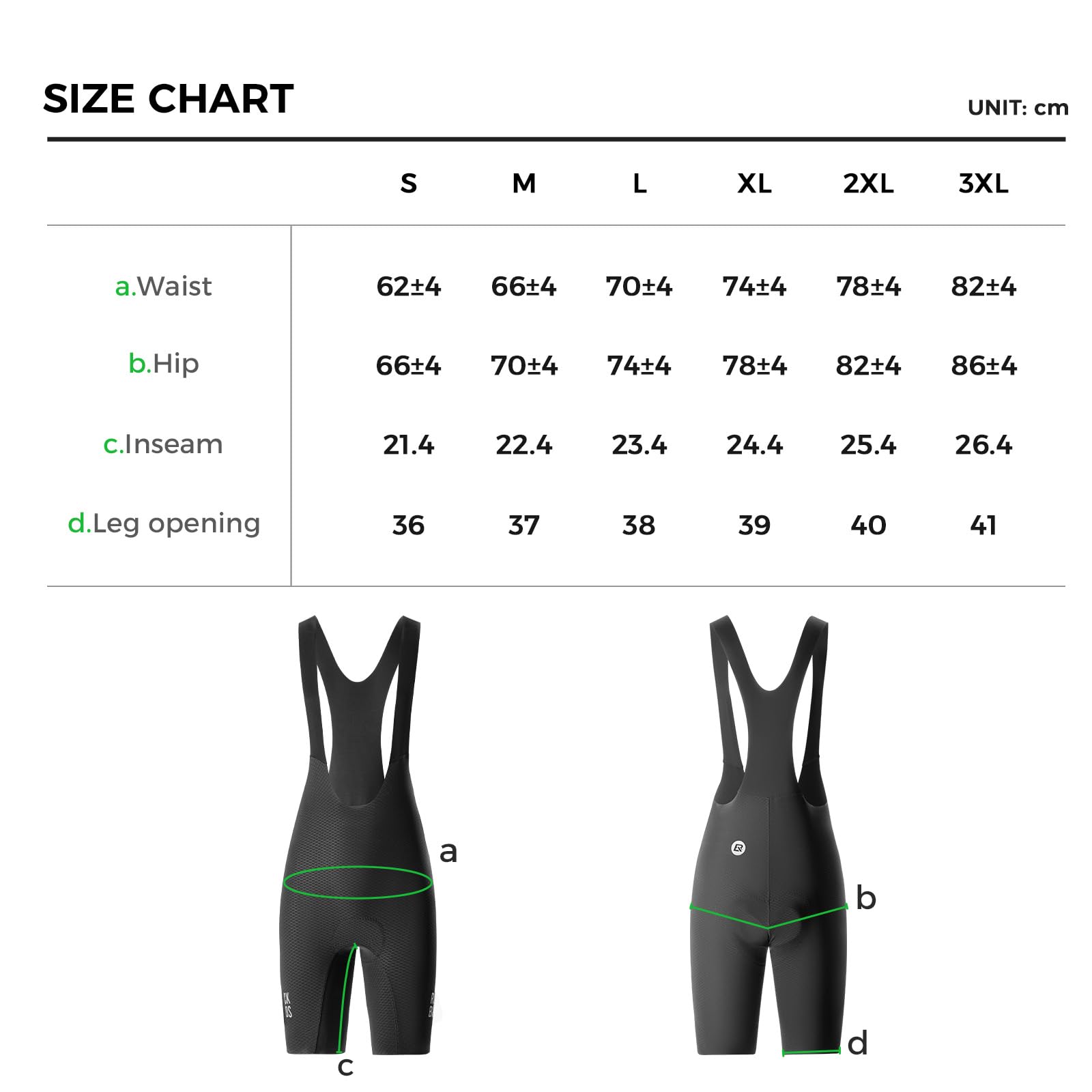 ROCKBROS Salopette Ciclismo Uomo Estiva, Pantaloncini Ciclismo Uomo con Bretelle Imbottiti, con Fodello 3D, Traspirante e Asciugatura Rapida, Abbigliamento per Bici da Strada MTB, Nero