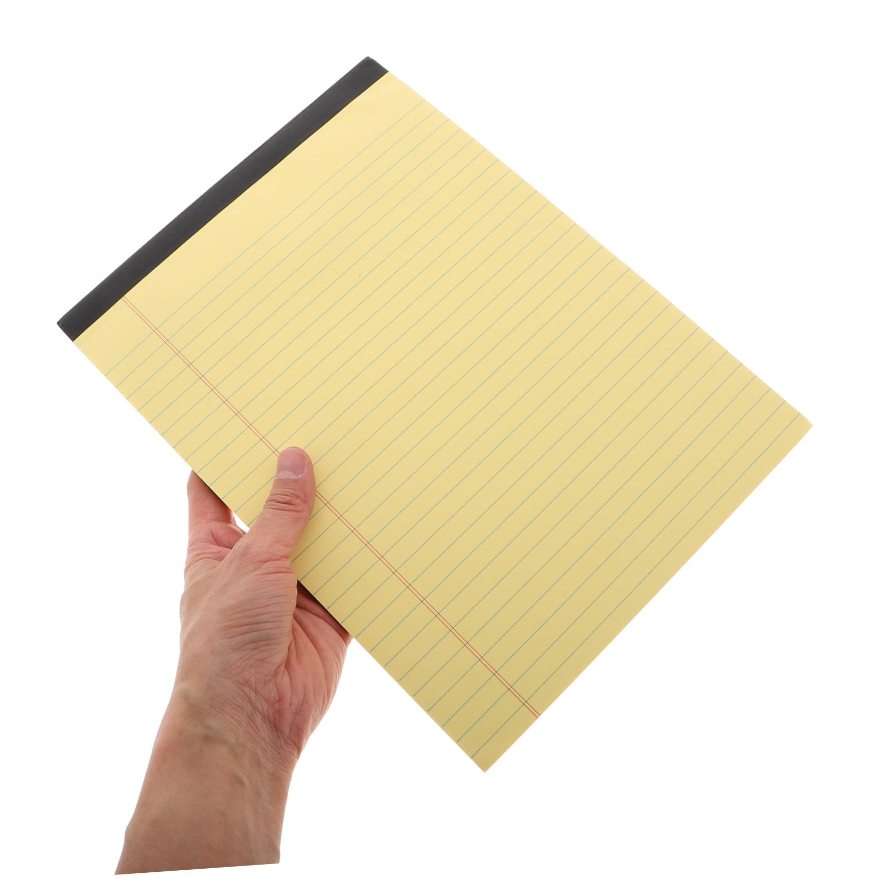 OSALADI 6piezas De Notas Amarillo Cuaderno Rayado Con Secciones Para Estudiantes Profesores y Reuniones De Trabajo Material Escolar De