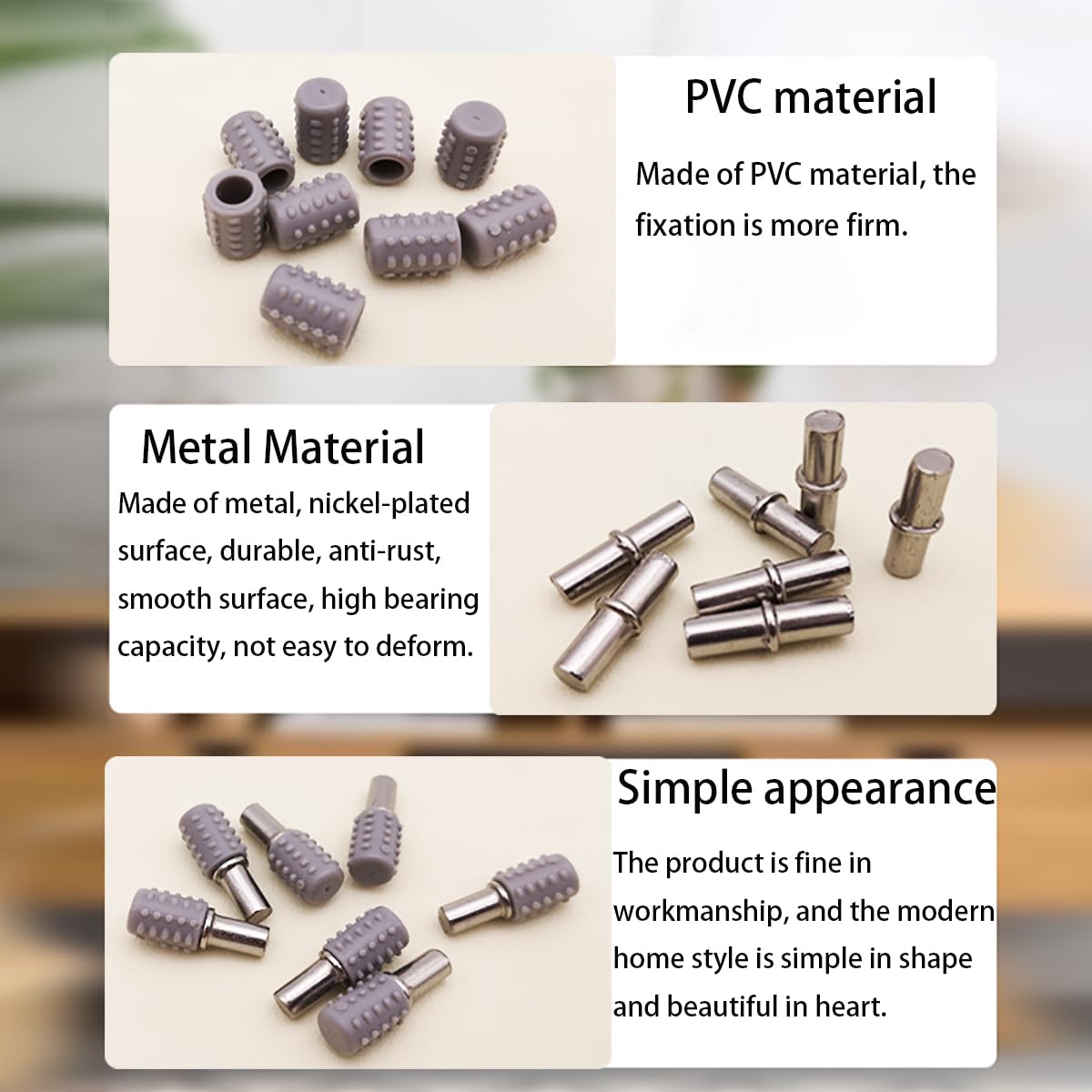 Taquet Etagere, CTRICALVER 5x20mm Métal Support Etagere | WhichOne