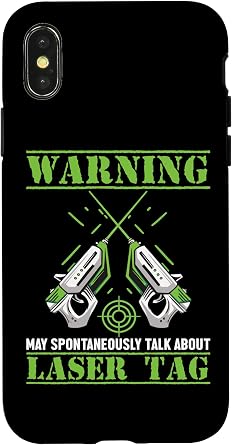 iPhone X/XS May Spontaneously Talk About Laser Tag Adult Team Laser Tag Case