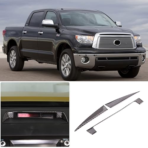 Miniatura 2 de Adhesivo para marco de bocina de tablero para Toyota Tundra 2007-2013, accesorios de consolas centrales, cubierta decorativa interior automotriz de