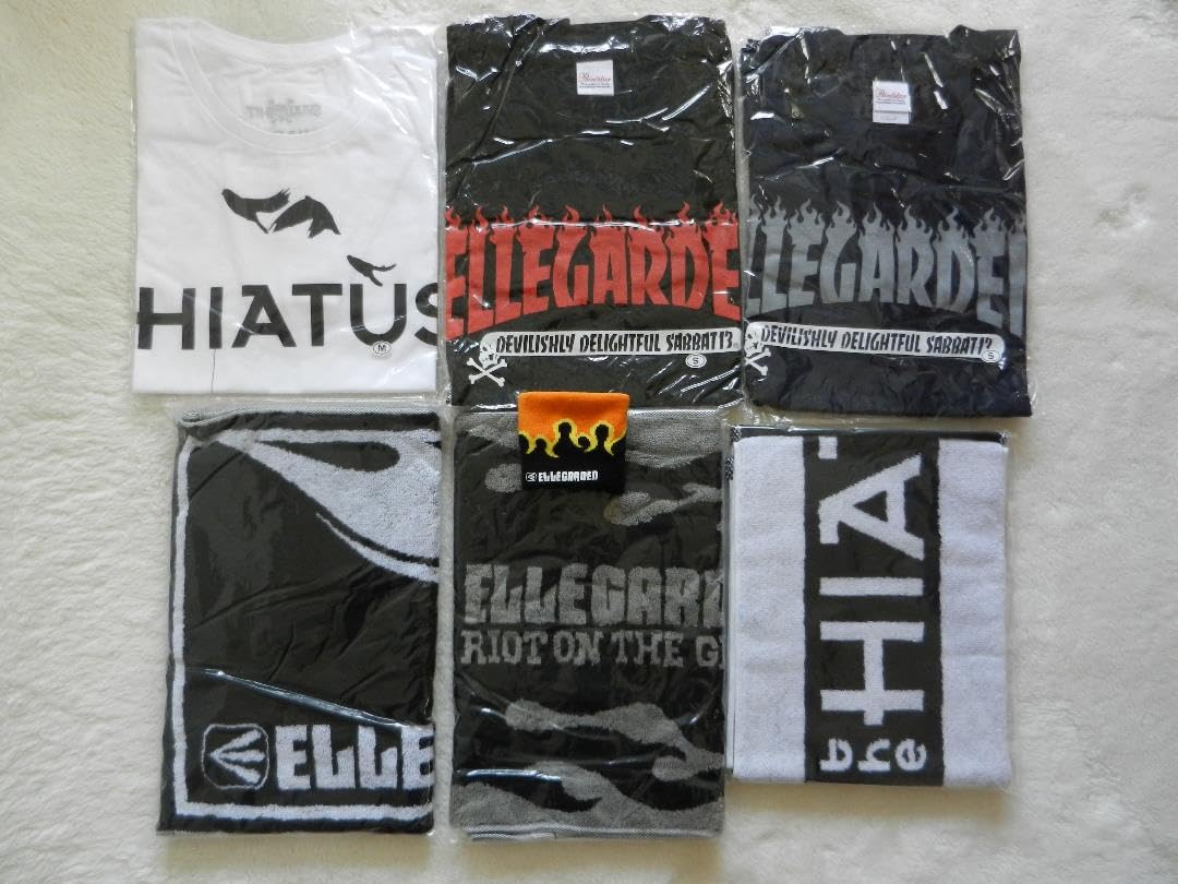 ELLEGARDEN Ｔシャツ タオル リストバンド／the HIATUS ELLEGARDEN Tシャツ タオル リストバンド／the HIATUS