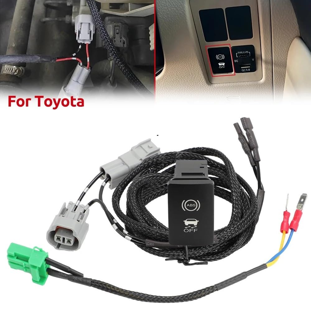 przełącznik kierunkowskazów Przełącznik antypoślizgowy ABS pasujący do Cruiser LC200 LC150 Mud Escape Prado Układ hamulcowy koła Off-Road(Land Cruiser LC200)