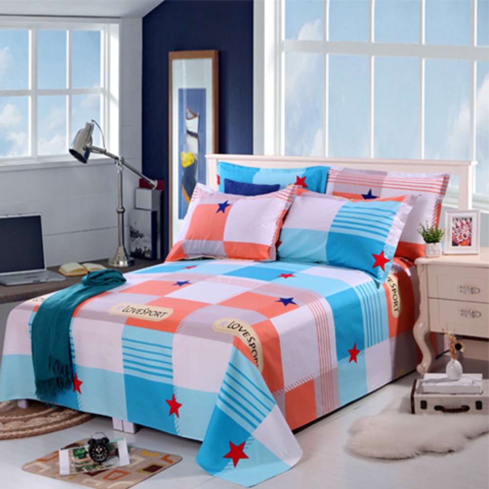 Coton rembourré feuilles 250x230cm pour une chambre style verger
