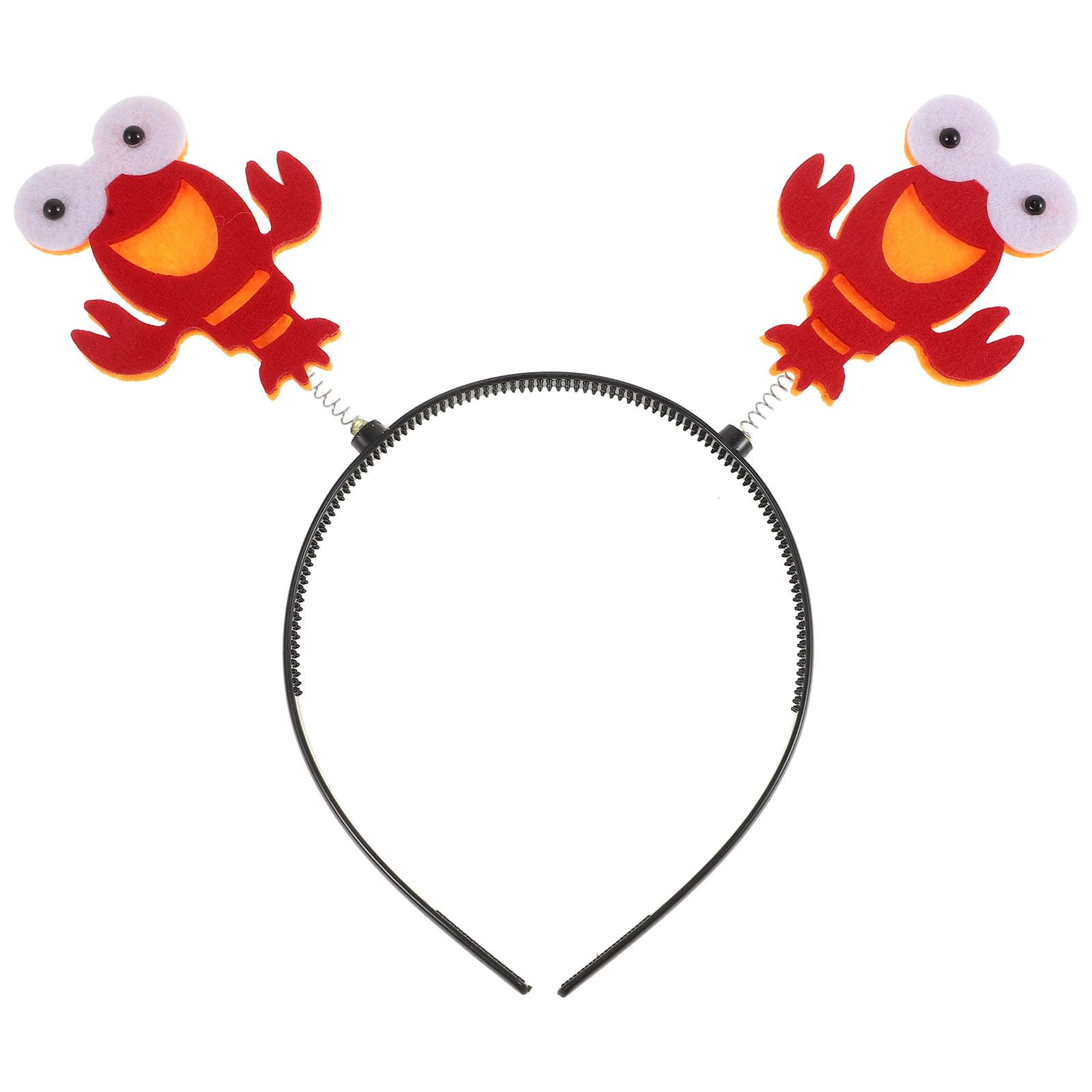 Abaodam Adorable Lobster Head Bopper - Red Crab Headband for Halloween Cosplay