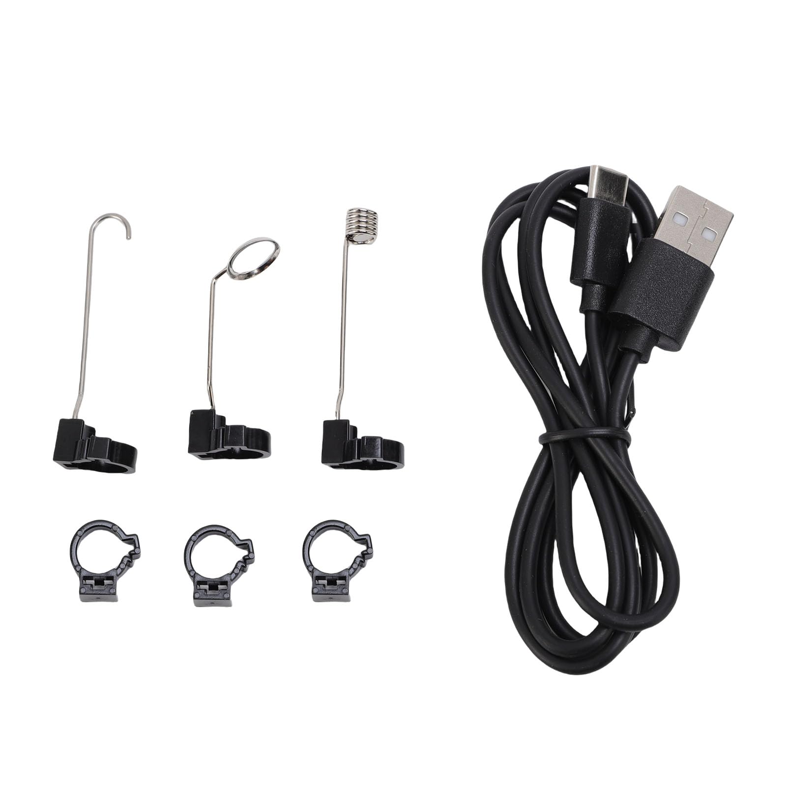 Jeffergarden Kamera Endoskopowa o Przekątnej 4,3 Cala, Boroskop HD 8 Mm 1080P z 8 Regulowanymi Diodami LED i wodoodpornością IP67 do Kontroli Pojazdów i Domu (10 m / 32, stopy)
