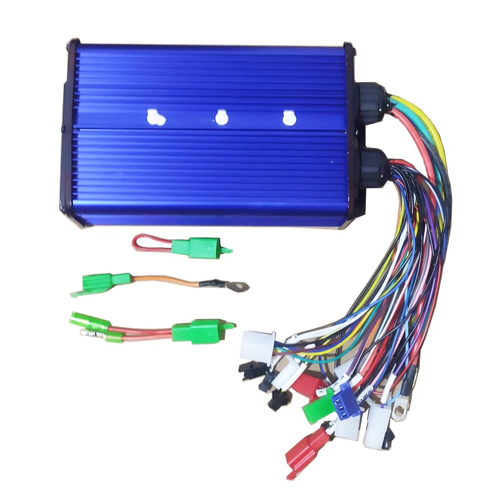 Centralina Monopattino Elettrico Regolatore Brushless 48V 60V 72V 1500W 2000W 3000W 40A 45A 60A for Bici elettrica/Triciclo/Monopattino Elettrico/Motocicletta/Motore BLDC(36V-84V 45A-60A)