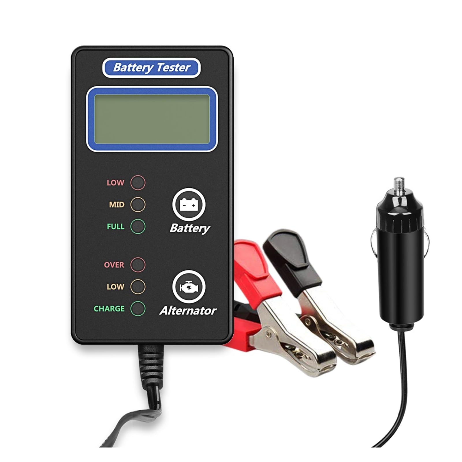 Innenwiderstand Batteriestatus Spannungsanzeige Batterietester Mit LCD-Bildschirm For Autos Motorräder