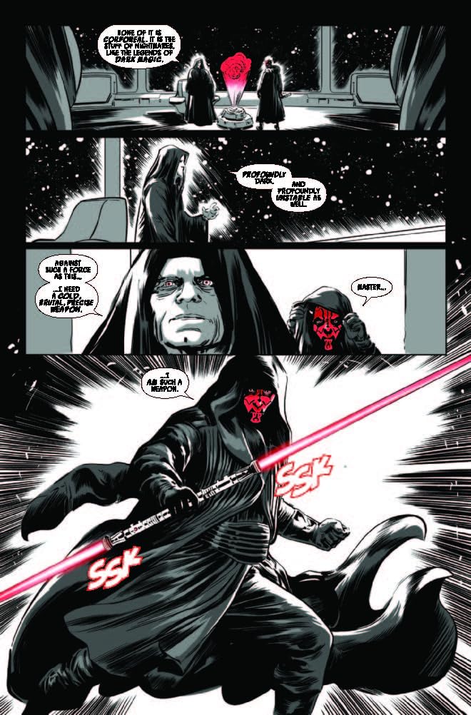 Star Wars: Darth Maul - Black, White & Red: 1