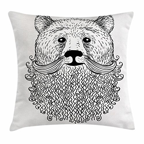 Ambesonne Bicycle Duvet Cover Set, Ride Your Bike Lettering with Nostalgic Mountain Bike Hand Drawn Sketchy, Decorative 3 Piece Bedding Set with 2 Pillow Shams, Queen Size, Charcoal Grey