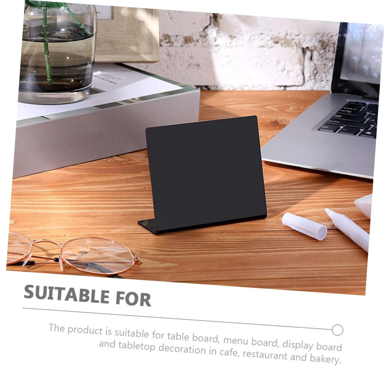Arredamento Nero Decorazioni Per Matrimoni 1 Set Espositore Lavagna Cancellabile Appunti Scrivania Acrilico Da 3 Mm Ufficio Home Decor Arredamento Dell'ufficio