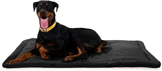 K9 Ballistics Tough Dog Crate Pad Washable Durable And Waterproof Xl Dog Crate Beds X Large Dog Crate Mat 47 X28 Black Amazon Ca Pet Supplies