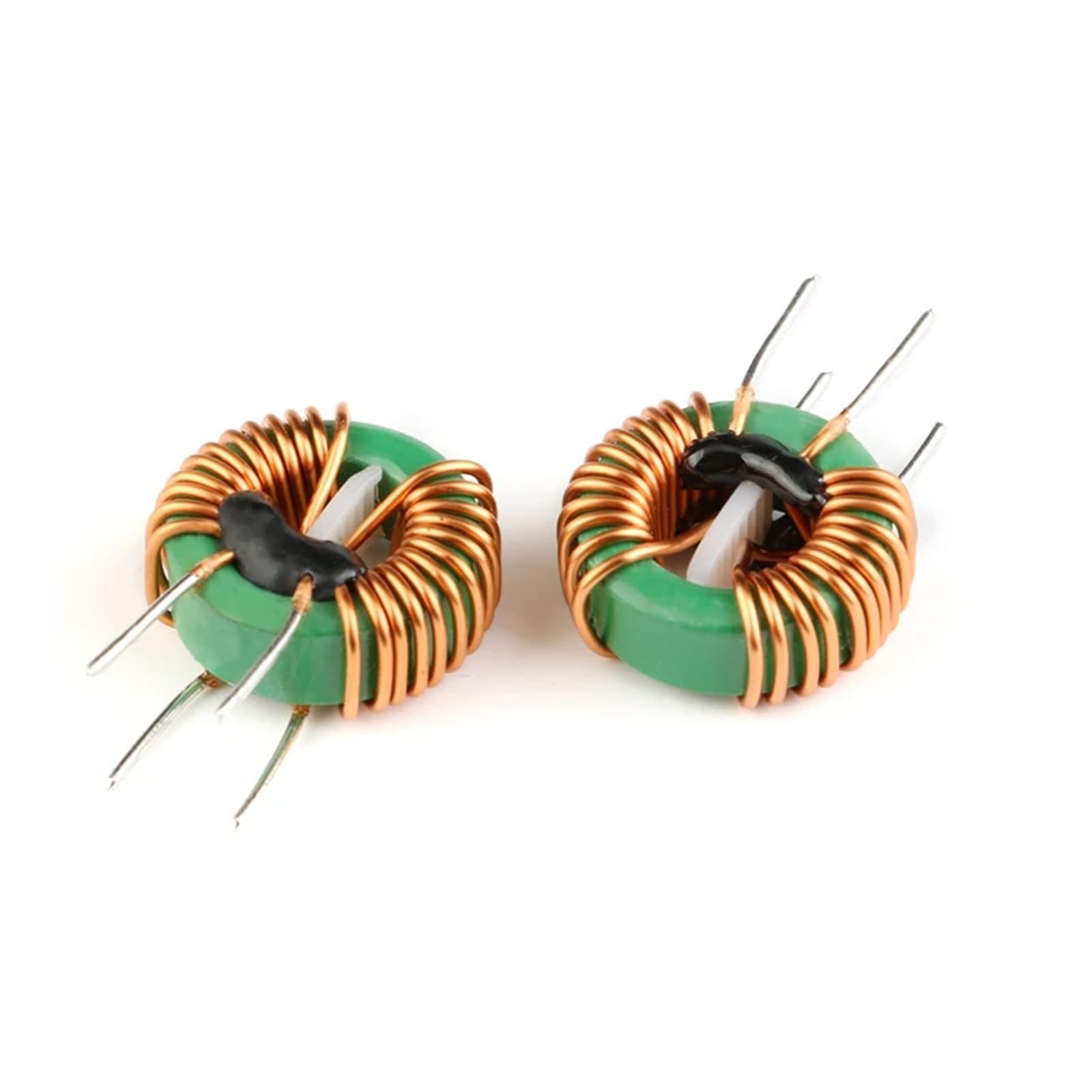 2pcs 22 * 14 * 8 2MH 1.0 Line Common Mode Filter Inductance Choke Coil Annular Common Mode Inductance 10A