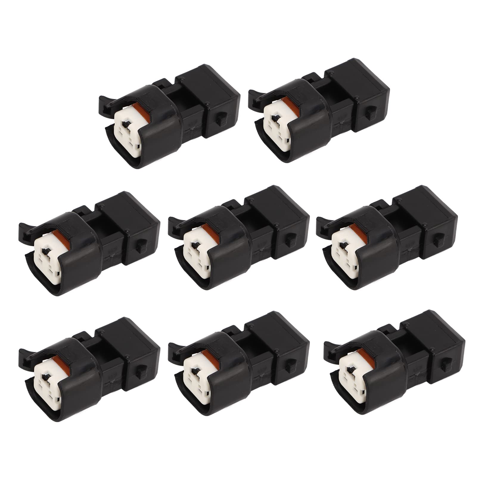 Adapter Ev1 do Ev6 Ev1 do Ev6 Ev1 do Ev14 Adapter Ev6 do Ev1 Układ Paliwowy 8 szt. Adaptery Wtryskiwaczy 43100 08 Zestaw Adapterów Wtryskiwaczy Paliwa Pasuje do Ls1 Ev1 do Ev6 Ls2