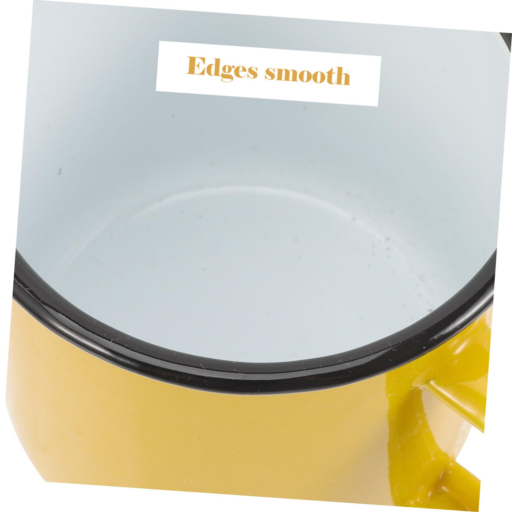 4 Stück Emaille Becher Mit Henkel Extra Große Kaffeetassen Aus Langlebigem Emaille Klassischer Haushaltstassen Für Camping Tee Kaffee Und Wasser