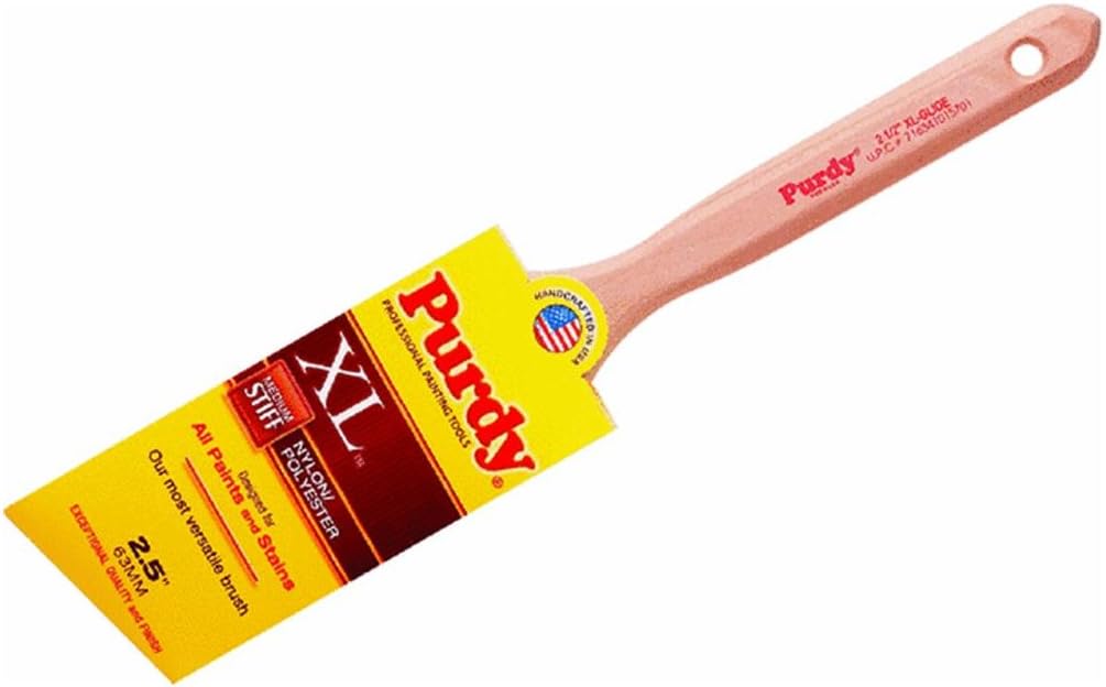 12‐Pack of 2‐1/2" Purdy 144152325 XL Glide Angled Sash Paint Brush, Tynex Orel