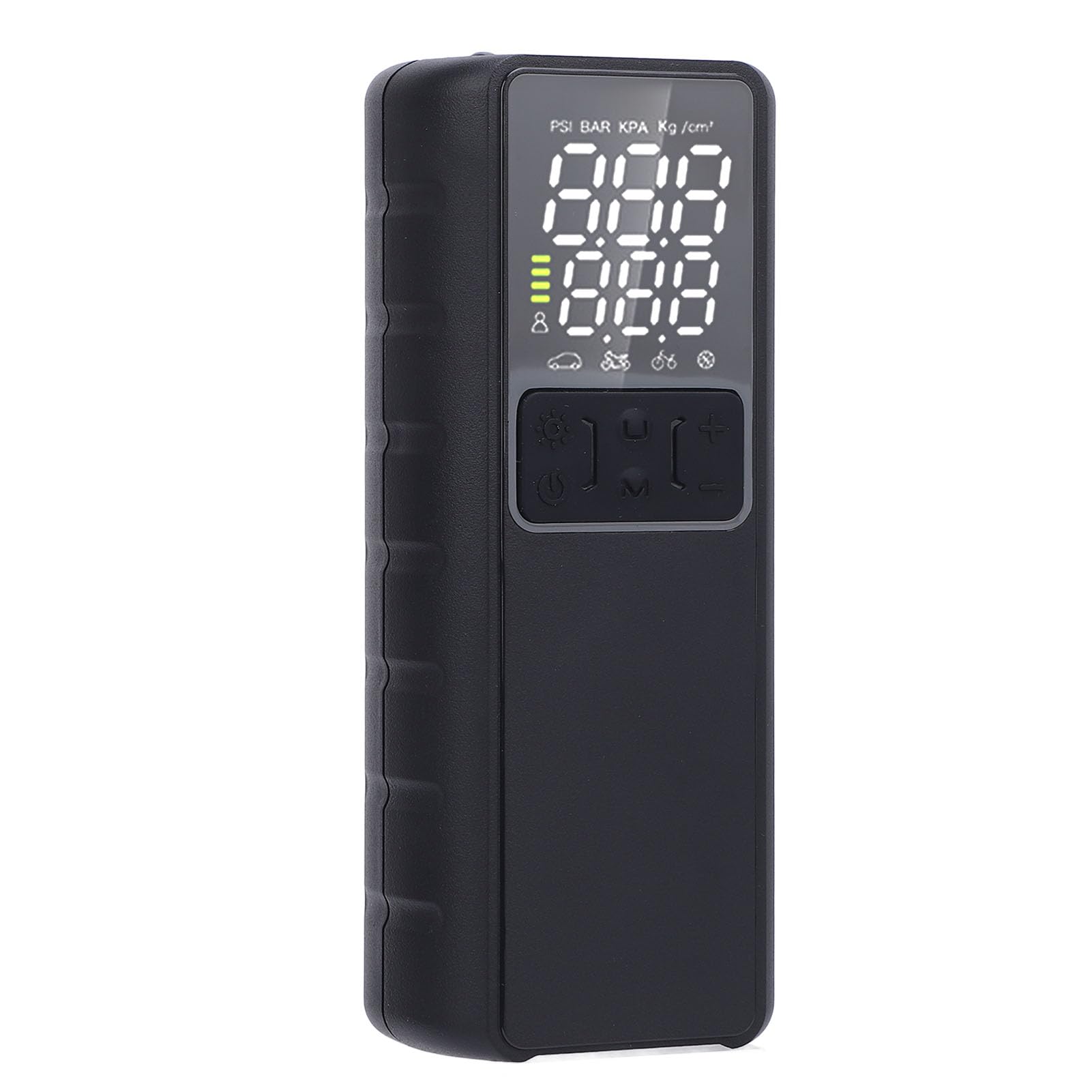 Haofy Bomba de Aire para Neumáticos de Coche con Pantalla LCD, Compresor de Aire Portátil con Parada Automática Alimentada por Batería de 150PSI para Uso de Emergencia, Material ABS Ignífugo